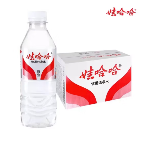 娃哈哈纯净*24瓶 饮用 水纸箱装整箱小瓶会议出行便携
